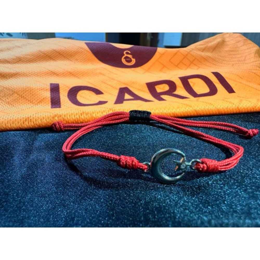Uno Di Famiglia Icardi Bilekliği , Mauro Icardi , Galatasaray , Ay Yıldız - Kırmızı - Siyah Saat ve Bileklik Aksesuarı Fiyatı