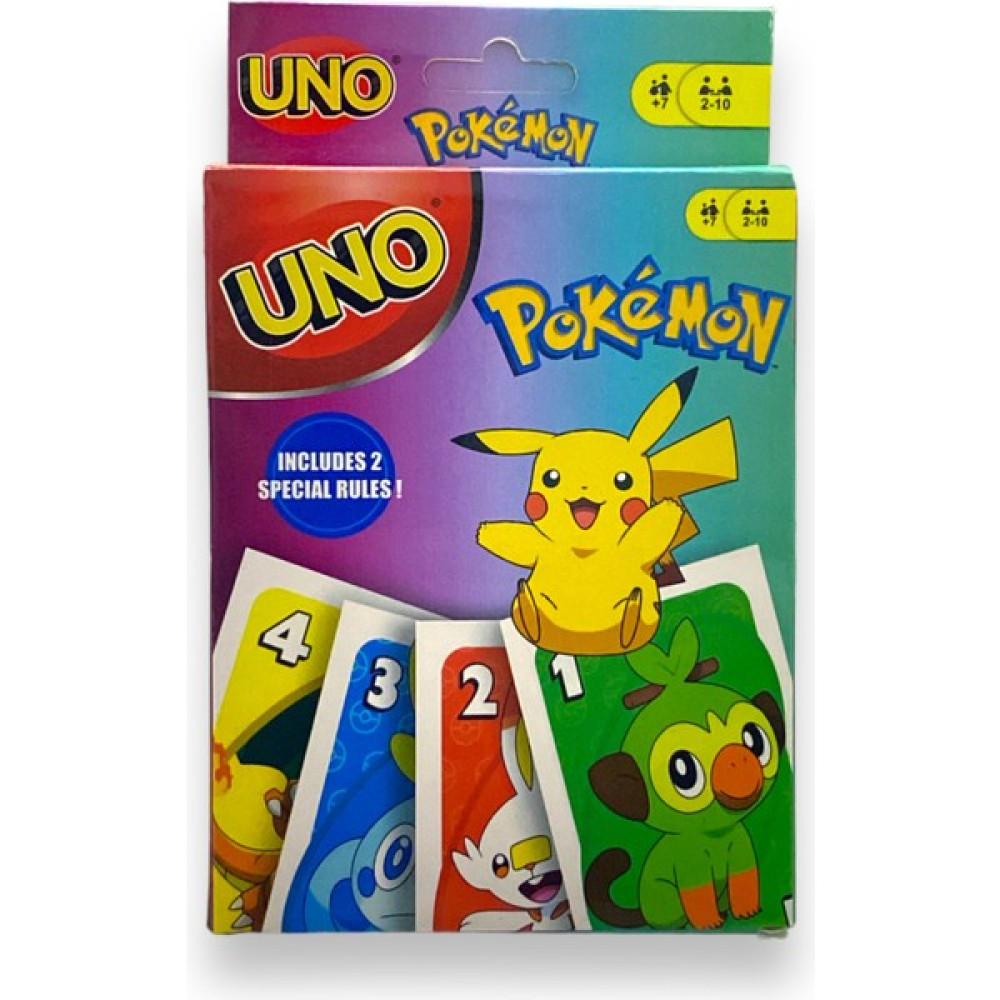 Uno Pokemon Kartları (Özel Kural Içerir) 2-10 Oyuncu Oyun Takımları Fiyatı