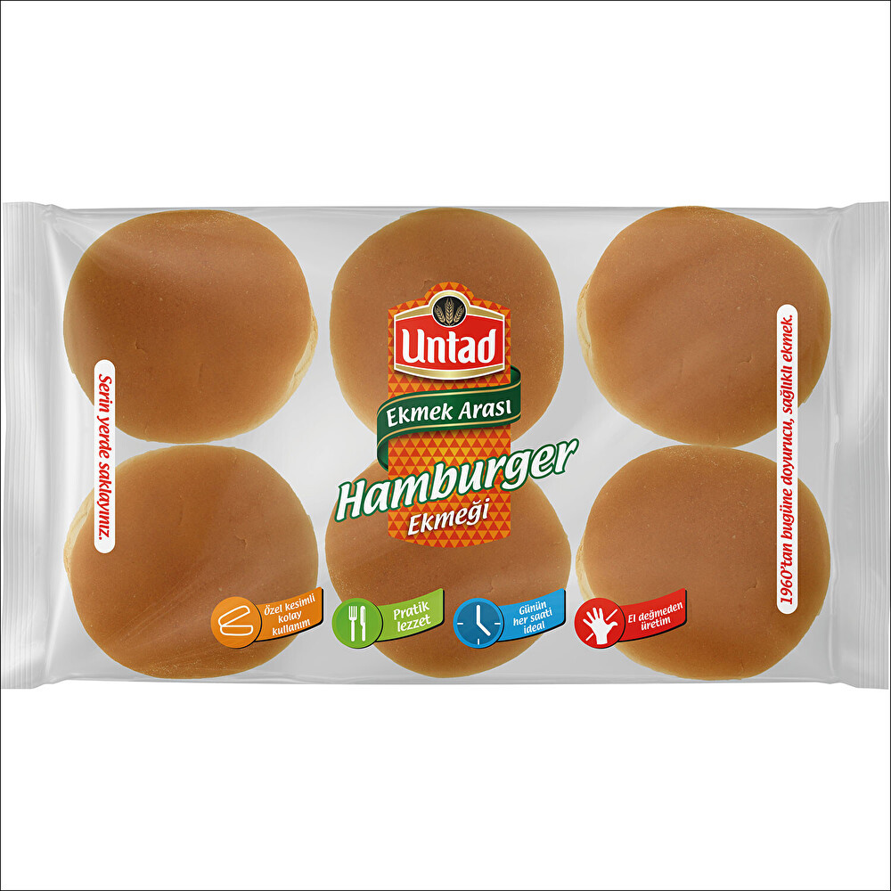 Untad Hamburger Ekmeği 6'lı Unlu Mamüller Fiyatı