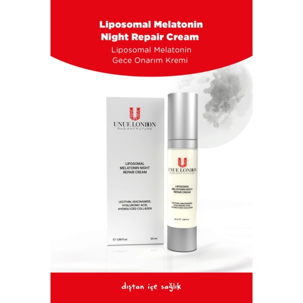Unue London Lıpozomal Gece Onarım Kremi 50 ml - MELATONİN Gece Kremleri Fiyatı