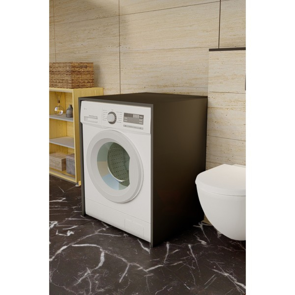 Ünüvar Konsept Çamaşır Makinesi Alt Dolabı - Antrasit Banyo Dolabı / Mobilyası Fiyatı