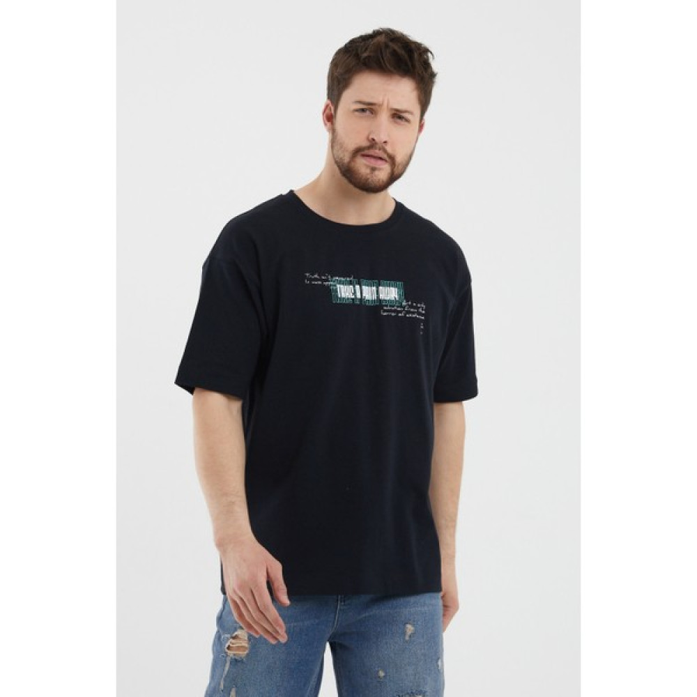 Unv Collection Baskılı Erkek Oversize T-Shirt Erkek T-shirt Fiyatı