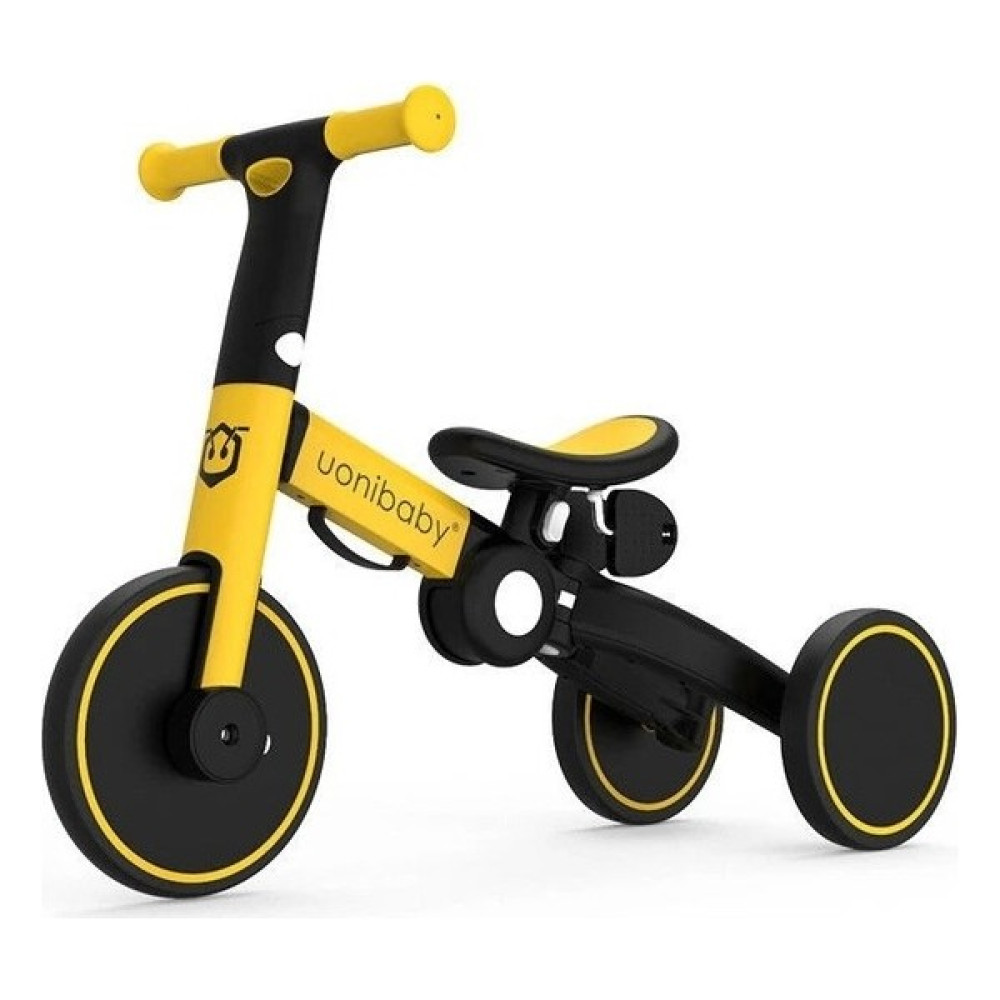 Uonibaby 1-6 Yaş 3 Tekerlekli Katlanabilir Çocuk Bisikleti - Beyaz (Yurt Dışından) - Sarı Açık Hava, Deniz ve Spor Oyuncakları Fiyatı