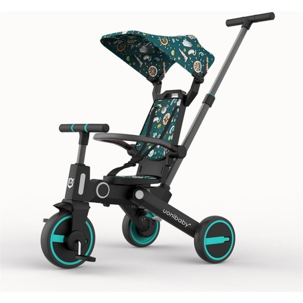 Uonibaby 7'si 1 Arada Çok Fonksiyonlu Bebek Arabası Katlanabilir Bisiklet - Yeşil (Yurt Dışından) Açık Hava, Deniz ve Spor Oyuncakları Fiyatı