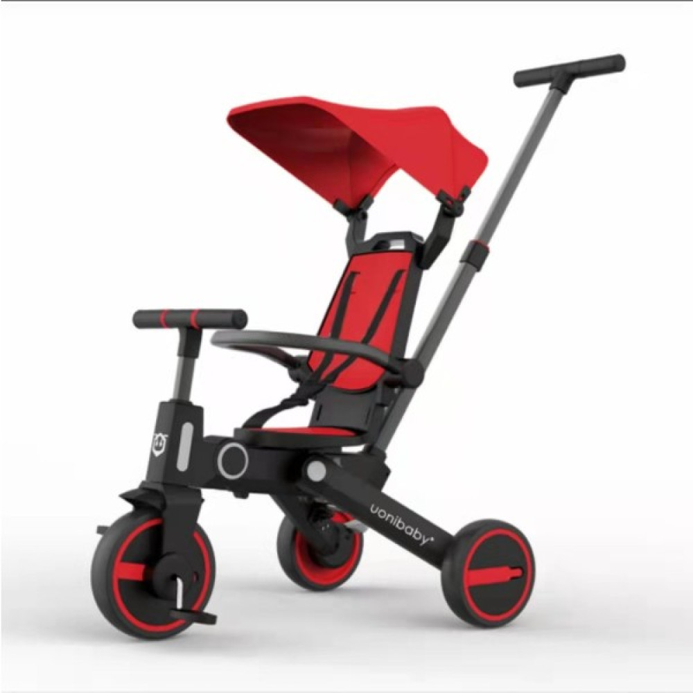 Uonibaby Uonibaby7'si 1 Arada Çok Fonksiyonlu Bebek Arabası Katlanabilir Bisiklet - Siyah (Yurt Dışından) - Kırmızı Açık Hava, Deniz ve Spor Oyuncakları Fiyatı