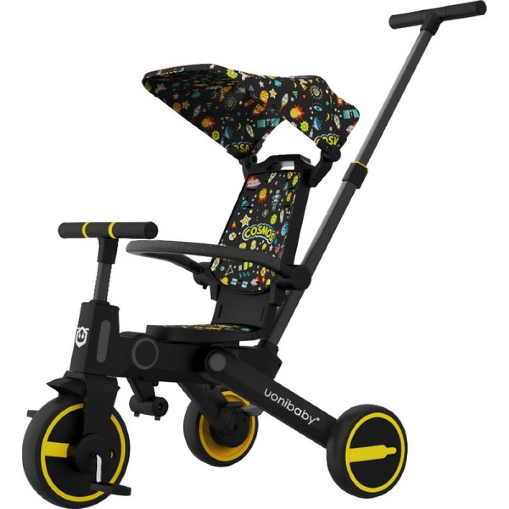 Uonibaby Yedisi Bir Arada Çocuk Üç Tekerlekli Bisikleti 1-3 Yaşında Katlanır Denge Bisikleti Bebek Arabası (Yurt Dışından) - Sarı Açık Hava, Deniz ve Spor Oyuncakları Fiyatı