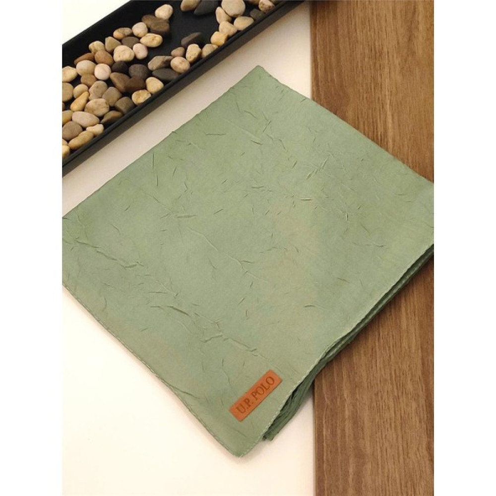 U.P. Polo Pastel Yeşil Bambu Kraş Eşarp Eşarp Fiyatı