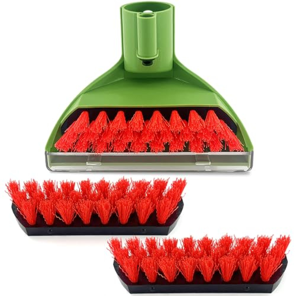 Upgraded 1400B Little Green Machine Brush Replacement for Bissell Little Green Multi-Purpose Portable Carpet and Upholstery Cleaner for 1400B 3860 1425 2458 1400 3194 3353 86T3 Series,Green,1+2 Brush