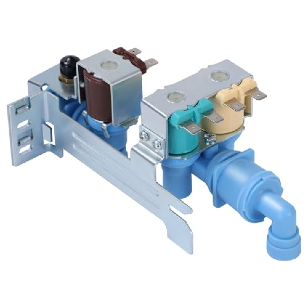 Upgraded 242252702 240531101 Refrigerator Water Inlet Valve Compatible with Frigidaire Kenmore Replacement 240505101 240505102 240508101 240508102 for Frigidaire Water Inlet Valve 1-Year Warranty