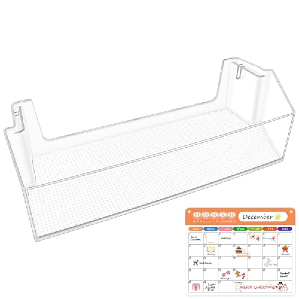 Upgraded W11239961 W10900538 Refrigerator Door Shelf Bin Replacement Compatible with Whirlpool Refrigerator Door Shelf Parts WRS321SDHW01 WRS315SDHM05 WRS311SDH WRS321SDH WRS325SDH Door Shelves