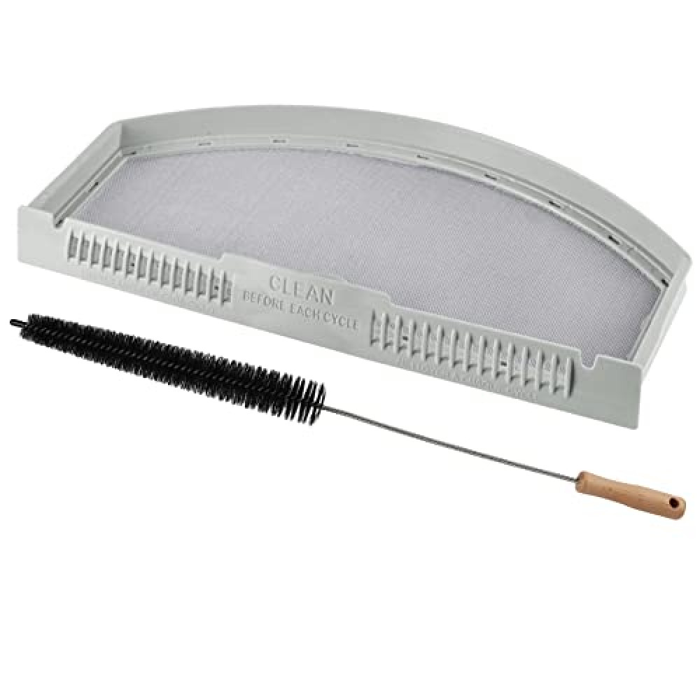 Upgraded WE03X23881 Dryer Lint Screen Filter Replacement for GE Dryer, GTD65EBSJ3WS GTD33EASK0WW GTD42EASJ2WW GTD42GASJ2WW GTD45EASJ2WS PS11763056 Stainless Steel Metal Screen with Cleaner Kit Brush Beyaz Eşya Aksesuarları Fiyatı