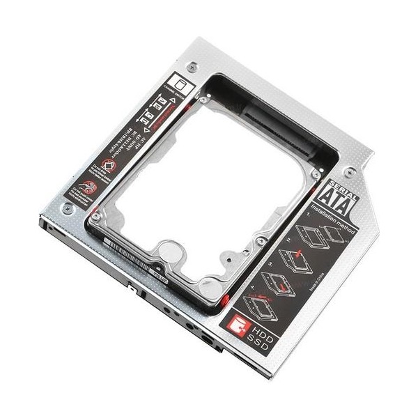Upjaks 9.5mm HDD Caddy Laptop DVD To SSD Sata Kutu Dizüstü Bilgisayar Fiyatı