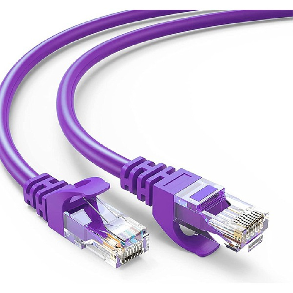 Uptech Cat6 Utp 1000MBPS Ethernet Patch Modem Lan Kablosu - Mor - 1 m Ağ / Network Kablosu Fiyatı