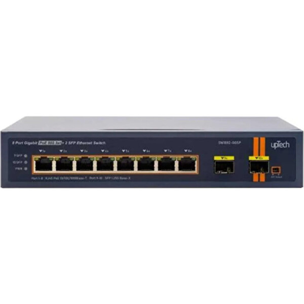 Uptech SW1082-GGSP 8 Port Poe Gigabit 2sfp Switch Hub & Switch Fiyatı