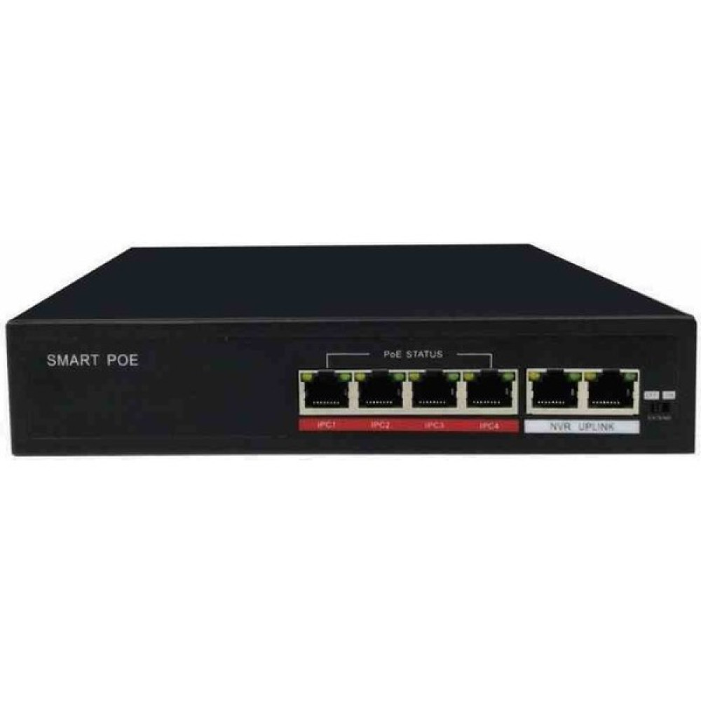 Uranıum POE-4002 4 Port 78WATT 4-Port Poe + 2 Uplınk RJ45 Hub & Switch Fiyatı