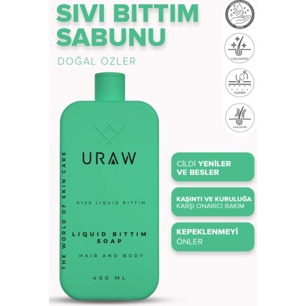 Uraw Liquid Bıttım Soap (Cilt Bakım Sabunu ) Şampuan ve Saç Kremi Fiyatı