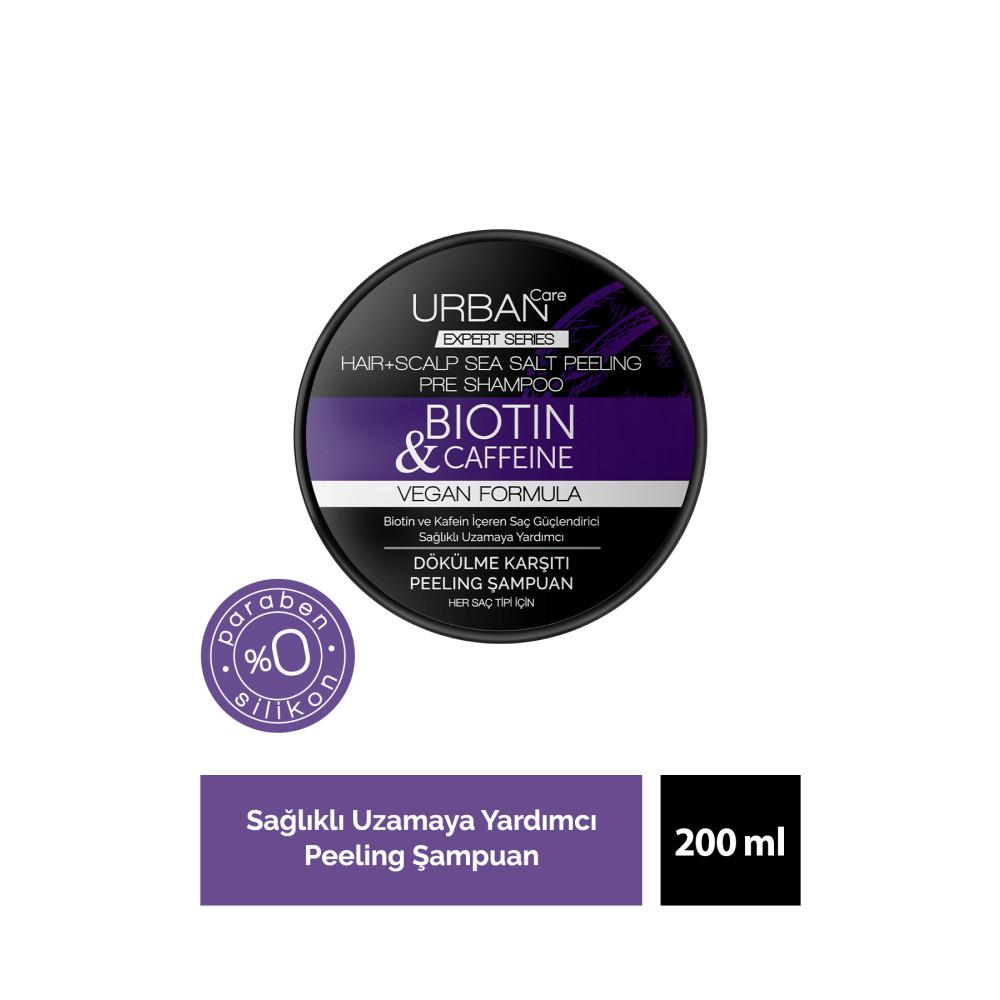 Urban Care Biotin Ve Kafein Peeling Şampuan 200 ml Şampuan ve Saç Kremi Fiyatı