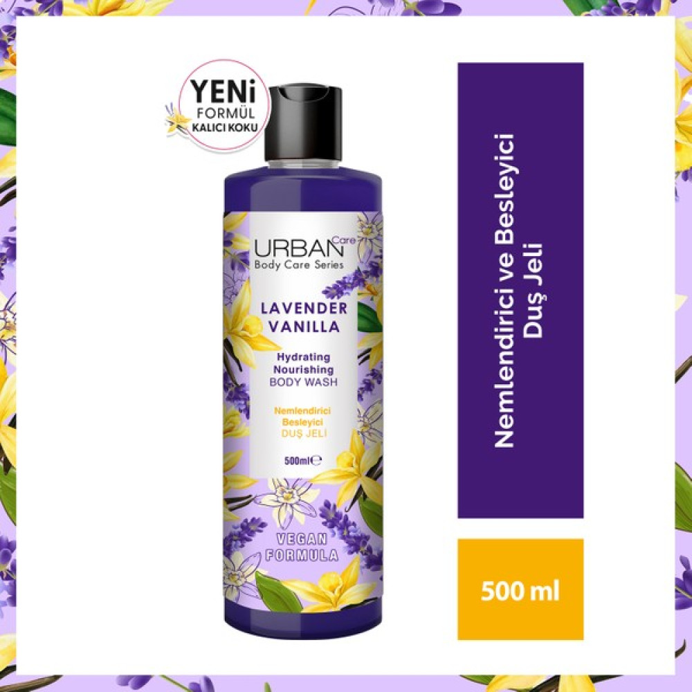 Urban Care Duş Jeli Lavender Vanilla Duş Jeli 500 ml Duş Jelleri ve Banyo Köpükleri Fiyatı