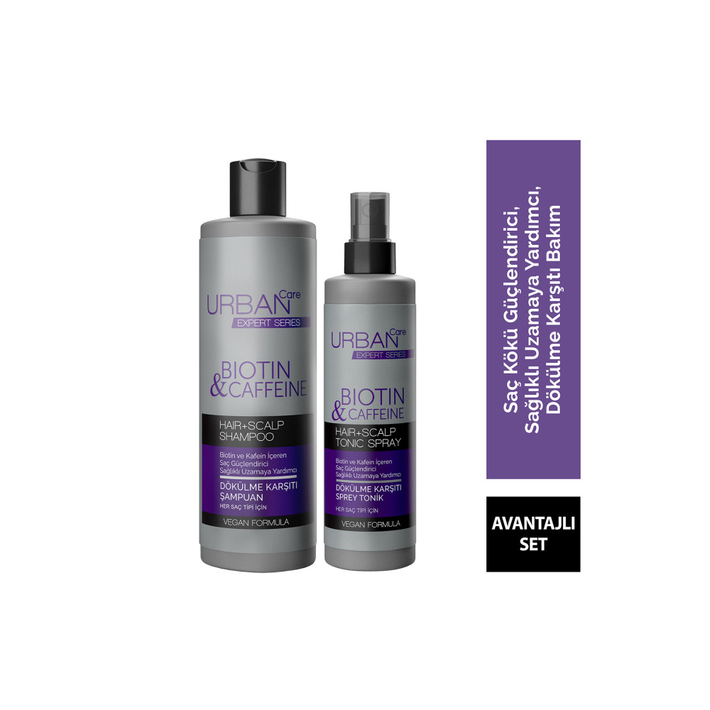 Urban Care Expert Biotin Ve Kafein Dökülme Karşıtı Şampuan+tonik-hızlı Uzamaya Yardımcı-vegan Saç Bakımı Fiyatı