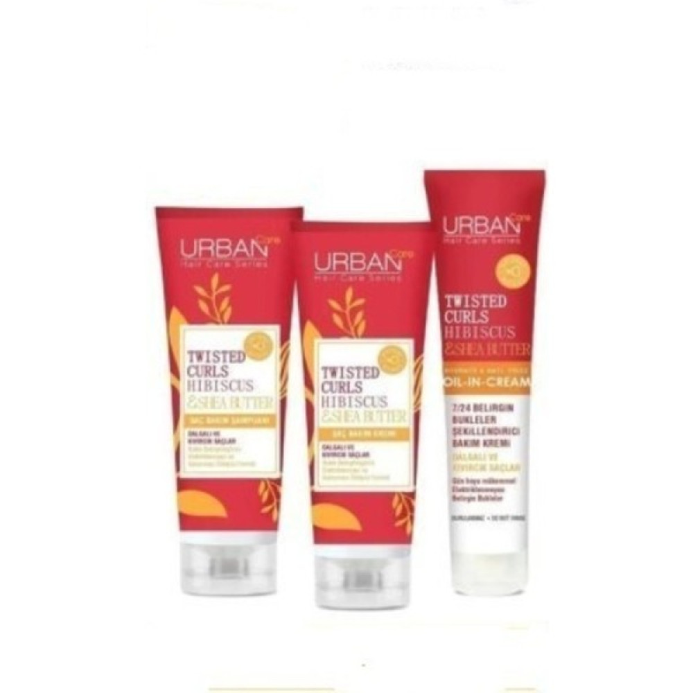 Urban Care Hibiscus Shea Butter Şampuan Bakım Kremi 3'lü Set Saç Bakım Maskeleri & Serumlar & Spreyler Fiyatı