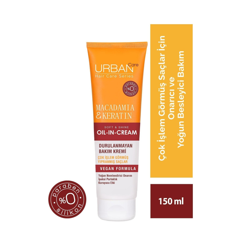 Urban Care Makademya&keratin Çok Işlem Görmüş Saçlara Özel Onarıcı Durulanmayan Saç Kremi-150ml Şampuan ve Saç Kremi Fiyatı