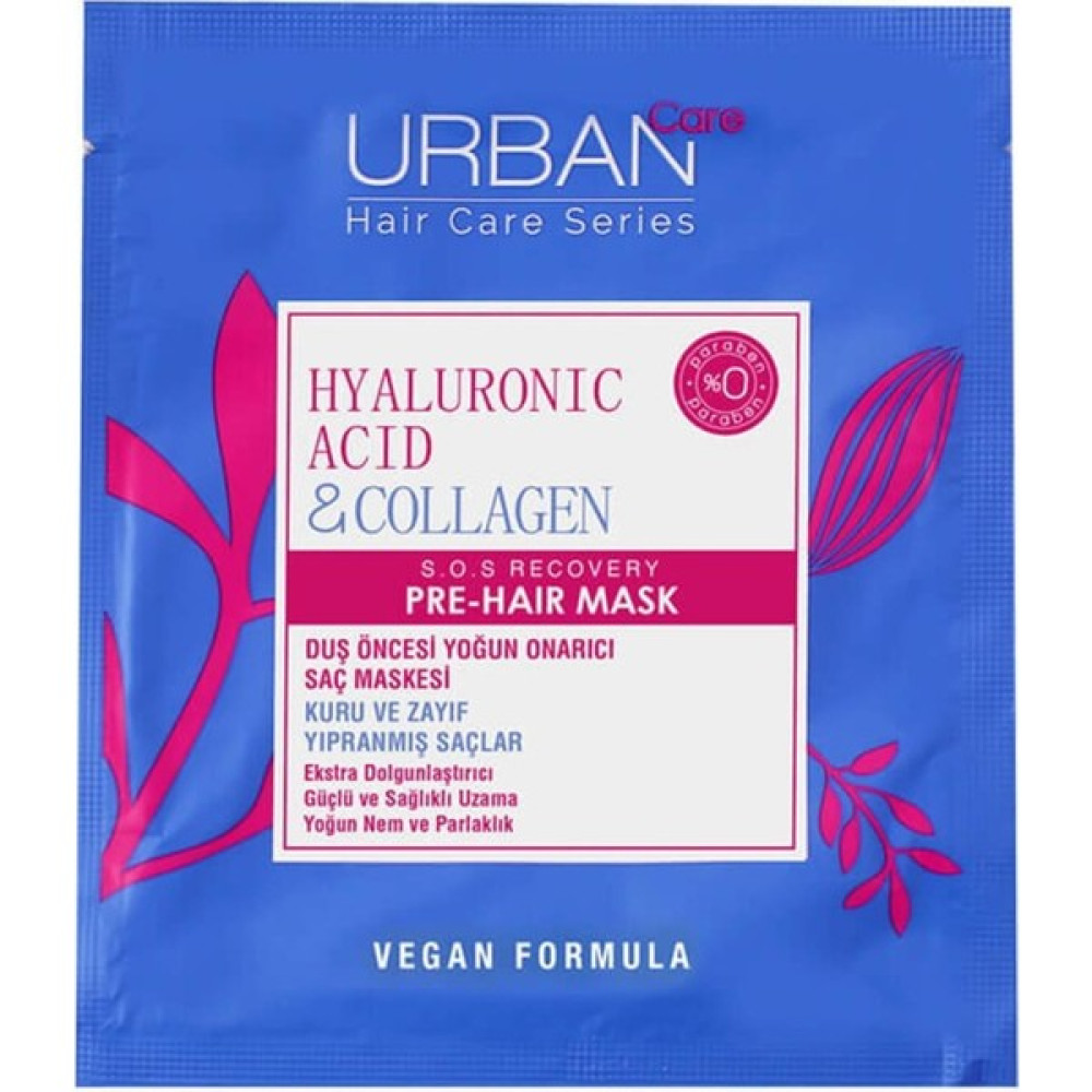 Urban Care Maske Hyaluronic Acid & Collagen 50 ml Saç Bakım Maskeleri & Serumlar & Spreyler Fiyatı