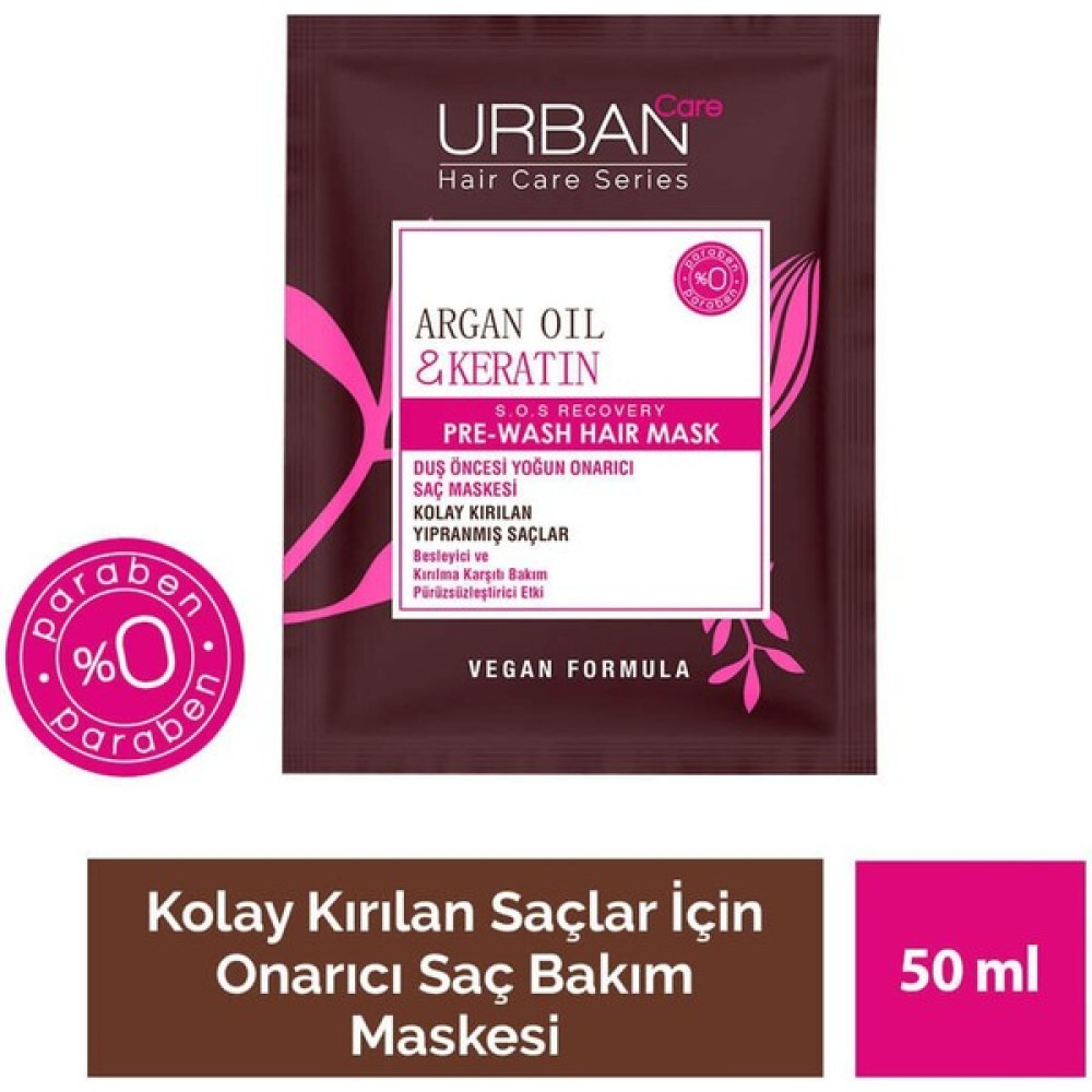 Urban Care Saç Maskesi Argan Oil & Keratin 50 ml Saç Bakım Maskeleri & Serumlar & Spreyler Fiyatı