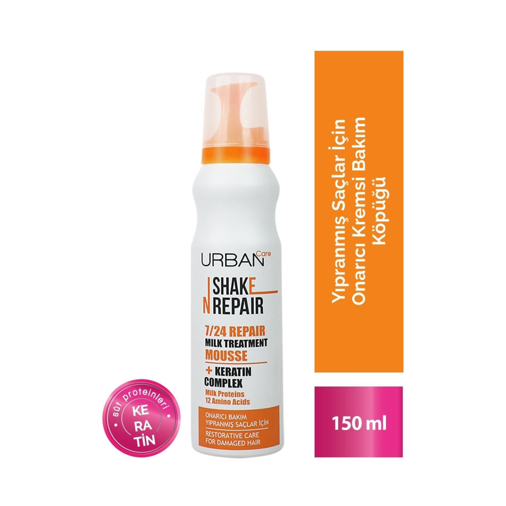 Urban Care Shake N Repair 7 / 24 Onarıcı Bakım Köpüğü-150ml Saç Şekillendirici Köpük Fiyatı
