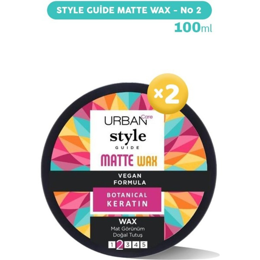 Urban Care Style Guide Matte Wax 100 ml No 2 x 2 Saç Şekillendirici Krem Fiyatı