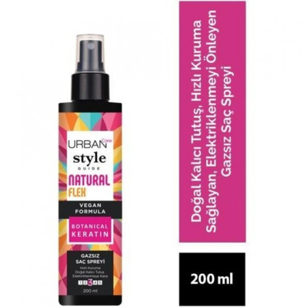Urban Care Style Guide Natural Flex Gazsiz Sac Spreyi Saç Şekillendirici Sprey Fiyatı