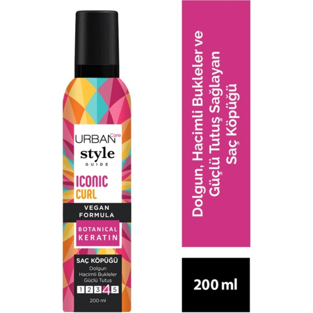 Urban Care Style Guide Saç Köpüğü Iconic Curl 200 ml Saç Köpüğü Saç Şekillendirici Köpük Fiyatı
