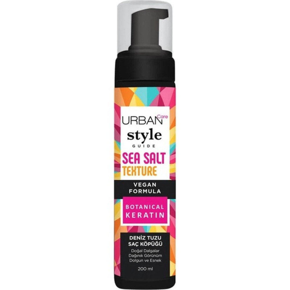 Urban Care Style Guide Sea Salt Deniz Tuzu Saç Köpüğü 200 ml Saç Şekillendirici Köpük Fiyatı