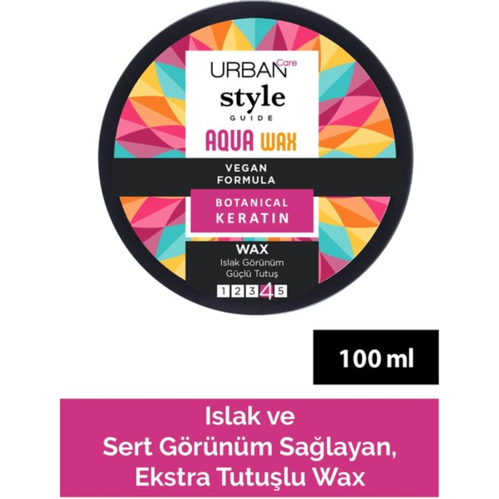 Urban Care Style Guide Wax Islak ve Sert Görünümlü 100 ml Saç Şekillendirici Krem ve Wax Saç Şekillendirici Krem Fiyatı