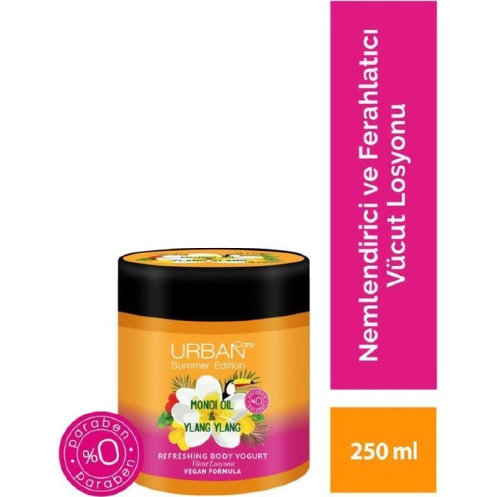 Urban Care Summer Body-Monoi Yağı&ylang Ylang Nemlendirici ve Ferahlatıcı Vücut LOSYON-VEGAN-200 ml Duş Jelleri ve Banyo Köpükleri Fiyatı