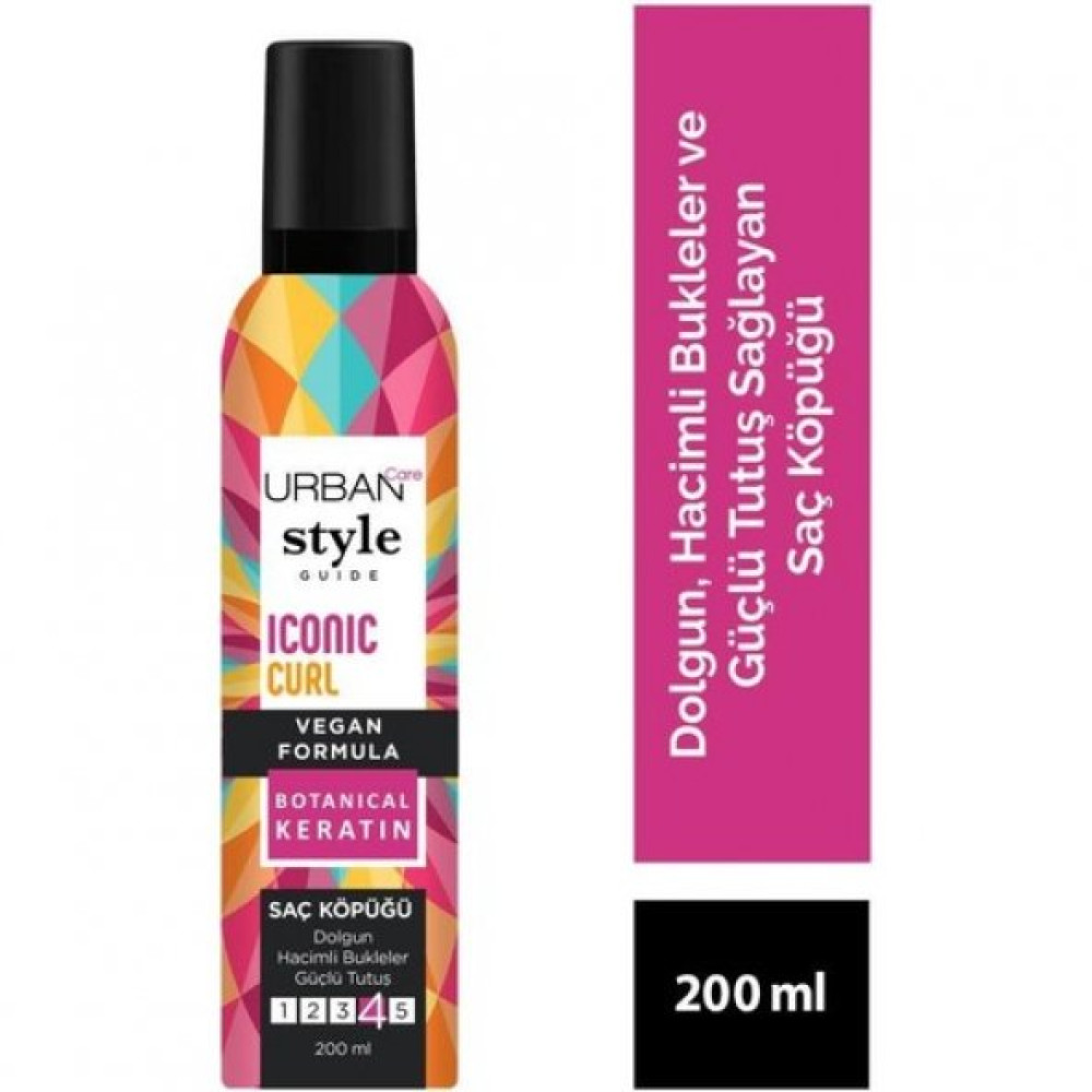 Urban Care U.c. Style G.kopuk Iconic Curl Guclu Tutus Saç Şekillendirici Köpük Fiyatı