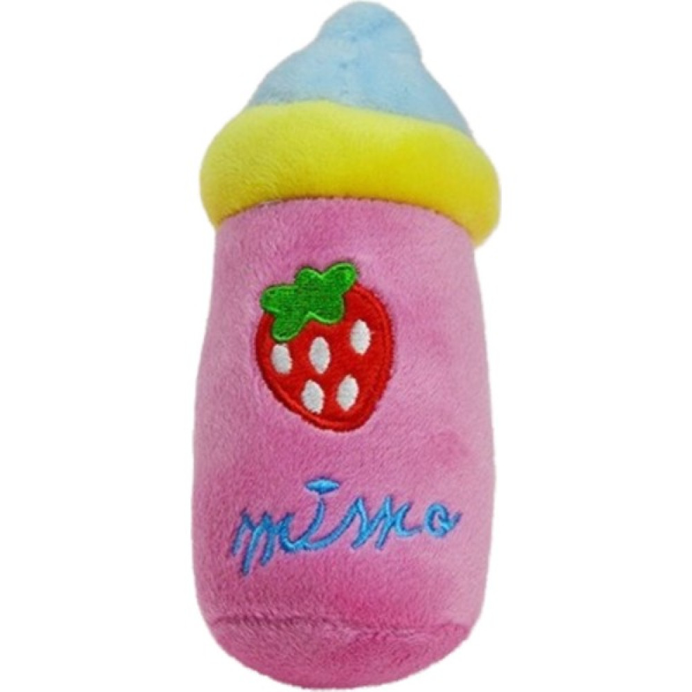 Urban Glow Biberon Şeklinde Peluş Sesli Köpek Oyuncağı (Yurt Dışından) - Pembe Oto Boyaları Fiyatı