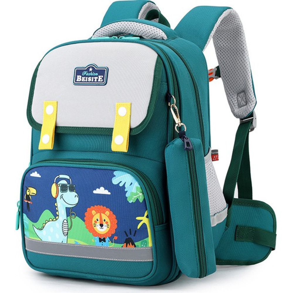 Urbhanna Çocuk Okul Çantası Kayropraktik Bel Küçültme Karikatür Sırt Çantası Hakan Katlı Beslenme Kabı (Yurt Dışından) - Yeşil - schoolbag Okul Çantası Fiyatı