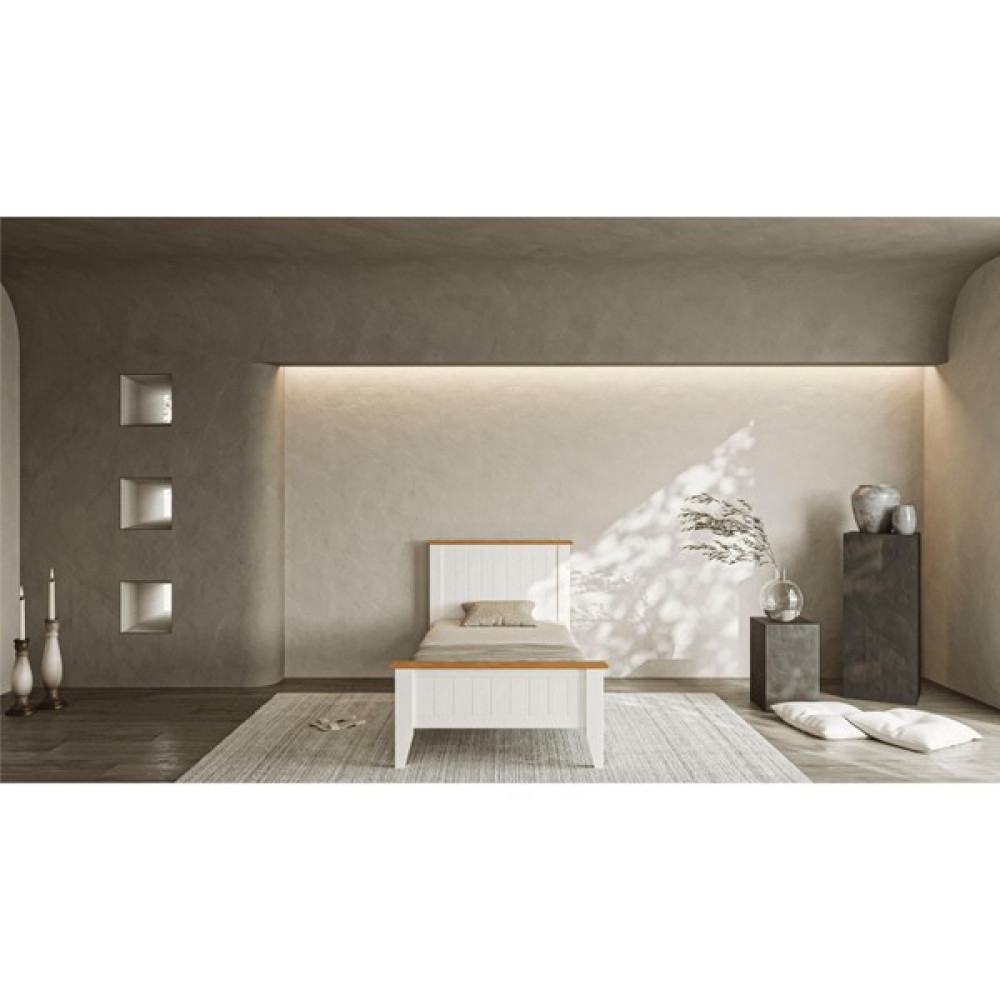Uren Modern İnci Beyaz Tek Kişilik Karyola 100X200 - 100 x 200 cm Karyola Fiyatı