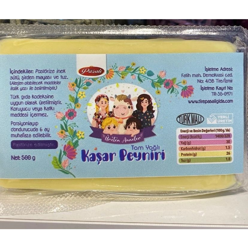 Üreten Anneler Az Tuzlu Kaşar Peyniri 500 gr Peynir Fiyatı