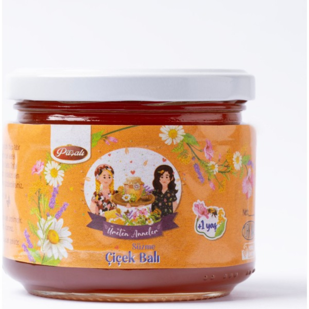 Üreten Anneler Süzme Çiçek Balı 400 gr Bal ve Reçel Fiyatı