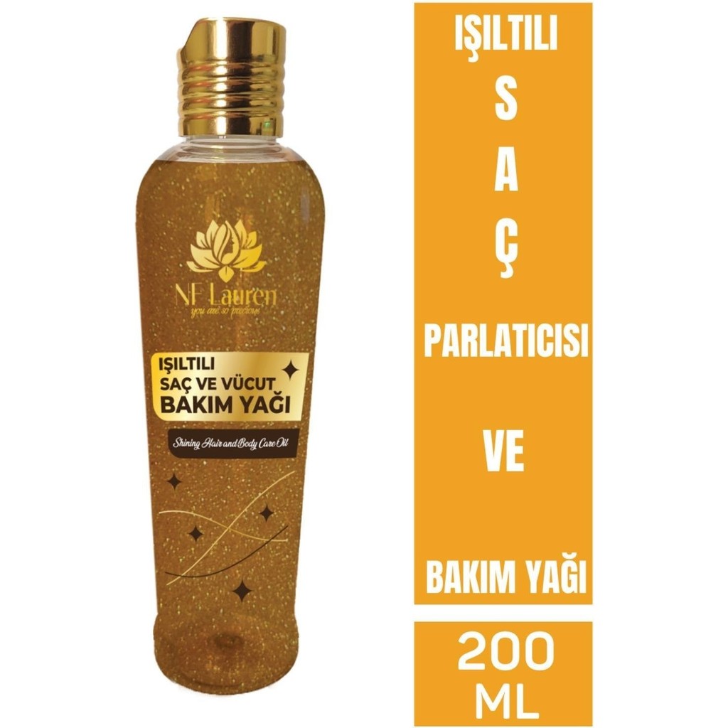 Urfakent NF Lauren Işıltılı Saç Parlatıcısı ve Bakım Yağı 200 ml Nemlendirici Etki ile Arındırıcı Form SSD / Solid State Drive Fiyatı
