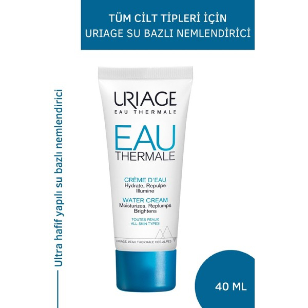 Urıage Eau Thermale Water Cream 40 ml Hafif Su Bazlı Nemlendirici Yüz Kremi Nemlendiriciler Fiyatı