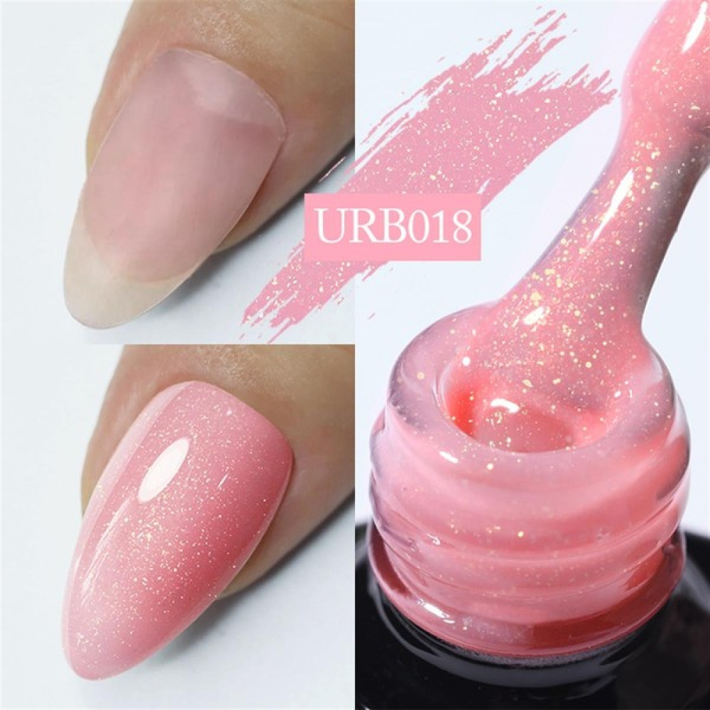 Ursugar Glitter Rubber Base jel URB018 (55028-04) Oje Fiyatı