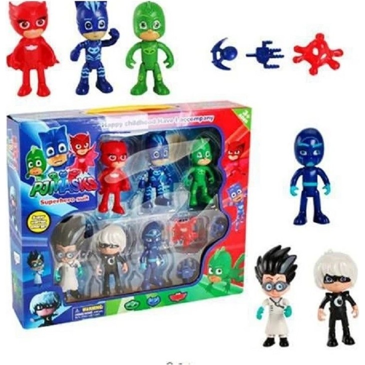 Ürün Sarayı Pijamaskeliler Pjmasks Figür Oyuncakları 10 Lu Set Pijamasks Figur Anne Bebek Oyuncak Fiyatı