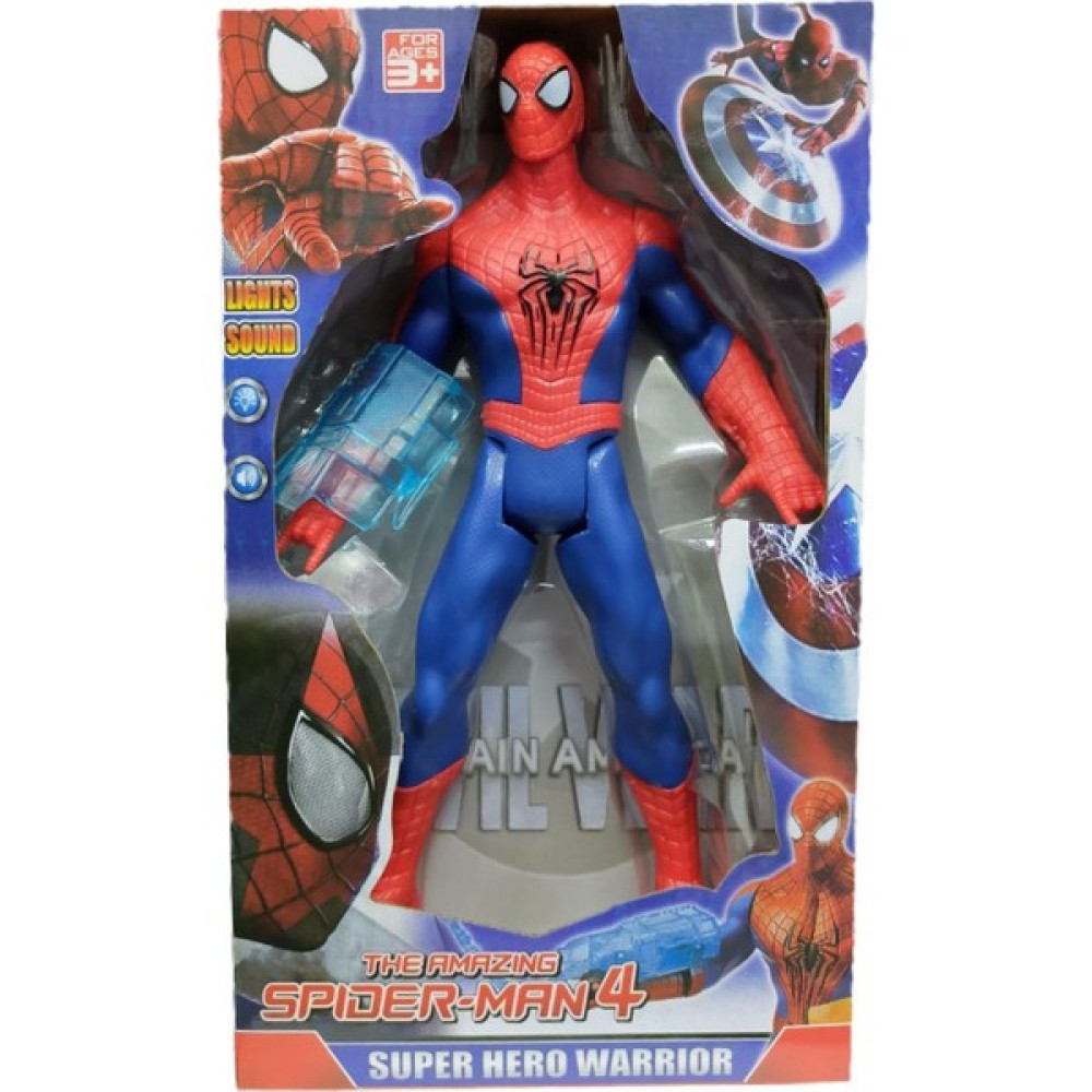 Ürün Sarayı Spiderman Örümcek Adam Avengers Işıklı Sesli Figür Oyuncak Oyuncak Fiyatı