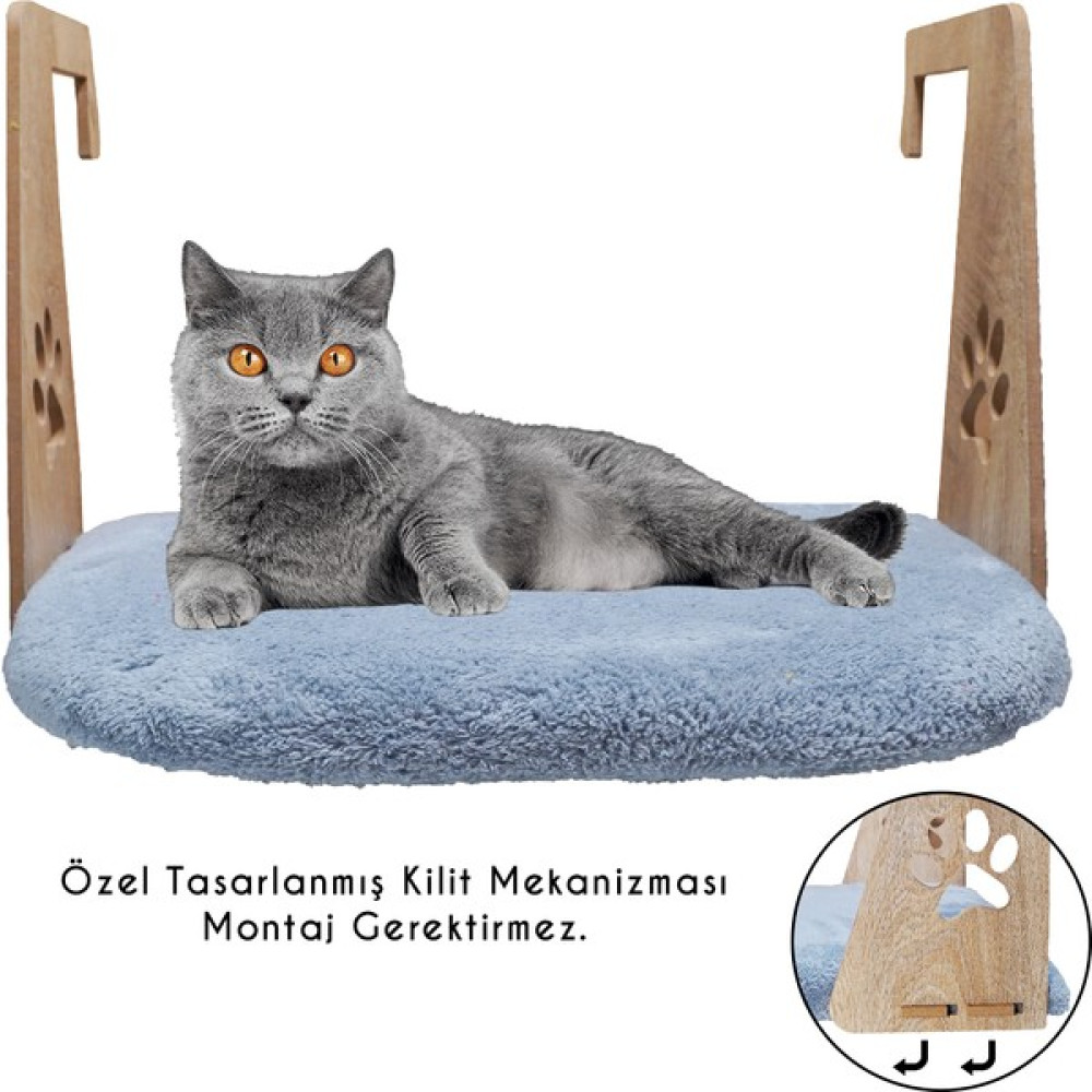 URZ Kedi ve Köpek Geniş Kalorifer Radyatör Petek Yatağı Silinebilir Tüy Tutmaz Peluş Gri Renk 52X37 cm Evcil Hayvan Ürünleri Fiyatı