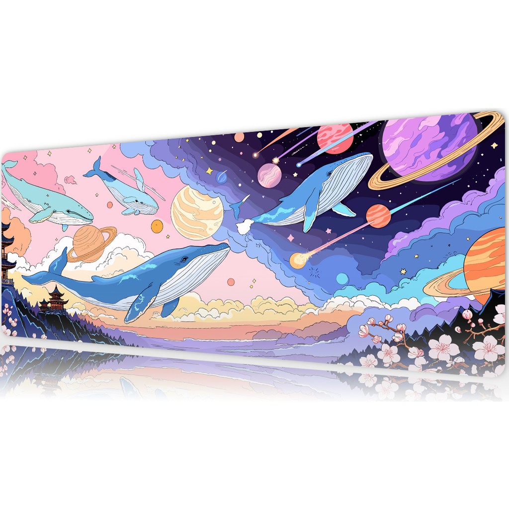 Urzuva Galactic Sakura 2 70X30 3mm Kalınlık Premium Gaming Oyuncu Mousepad, Anti Slip Xxl Mouse Pad - Çok Renkli Oyuncu Mouse Pad Fiyatı