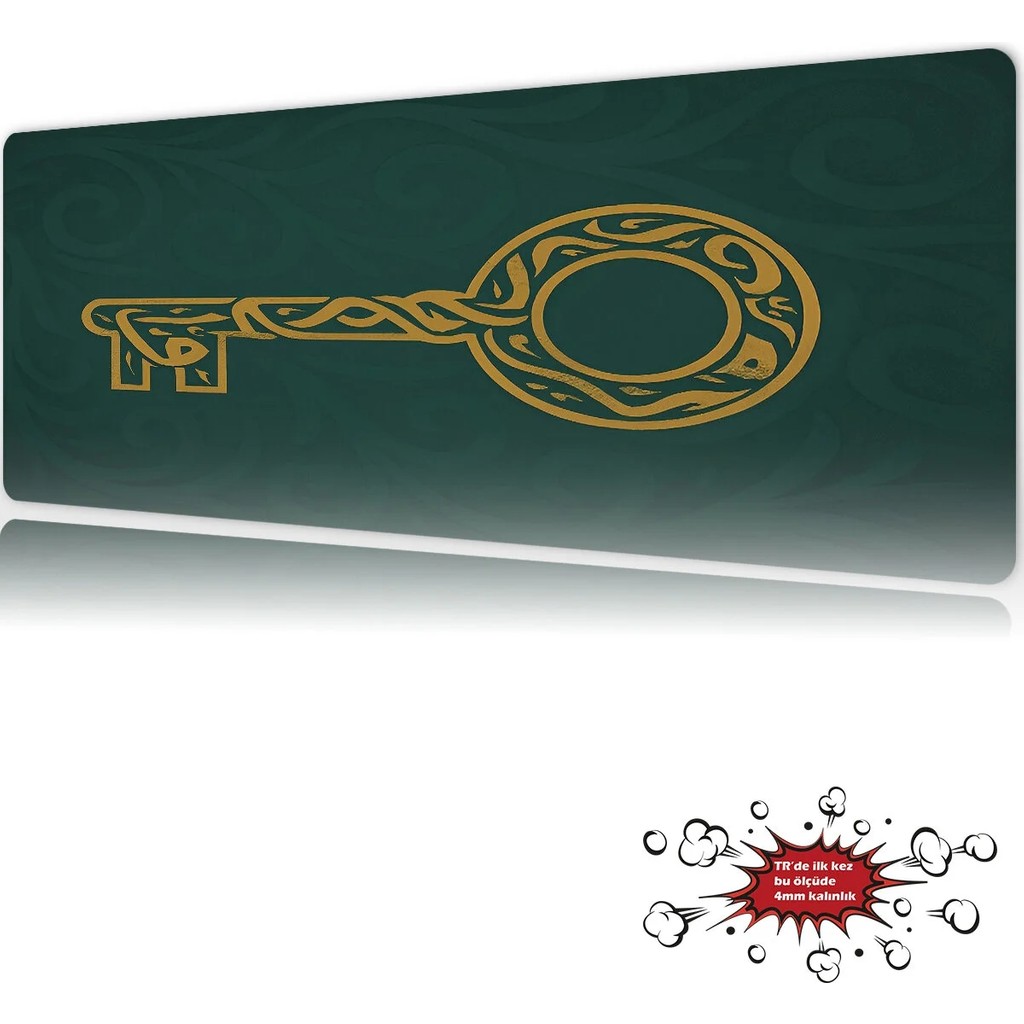 Urzuva Secret Key Gaming Oyuncu Xl Mouse Pad Mousepad 90X40 cm 4mm Dikişli Model - 90X40 4MM Oyuncu Mouse Pad Fiyatı