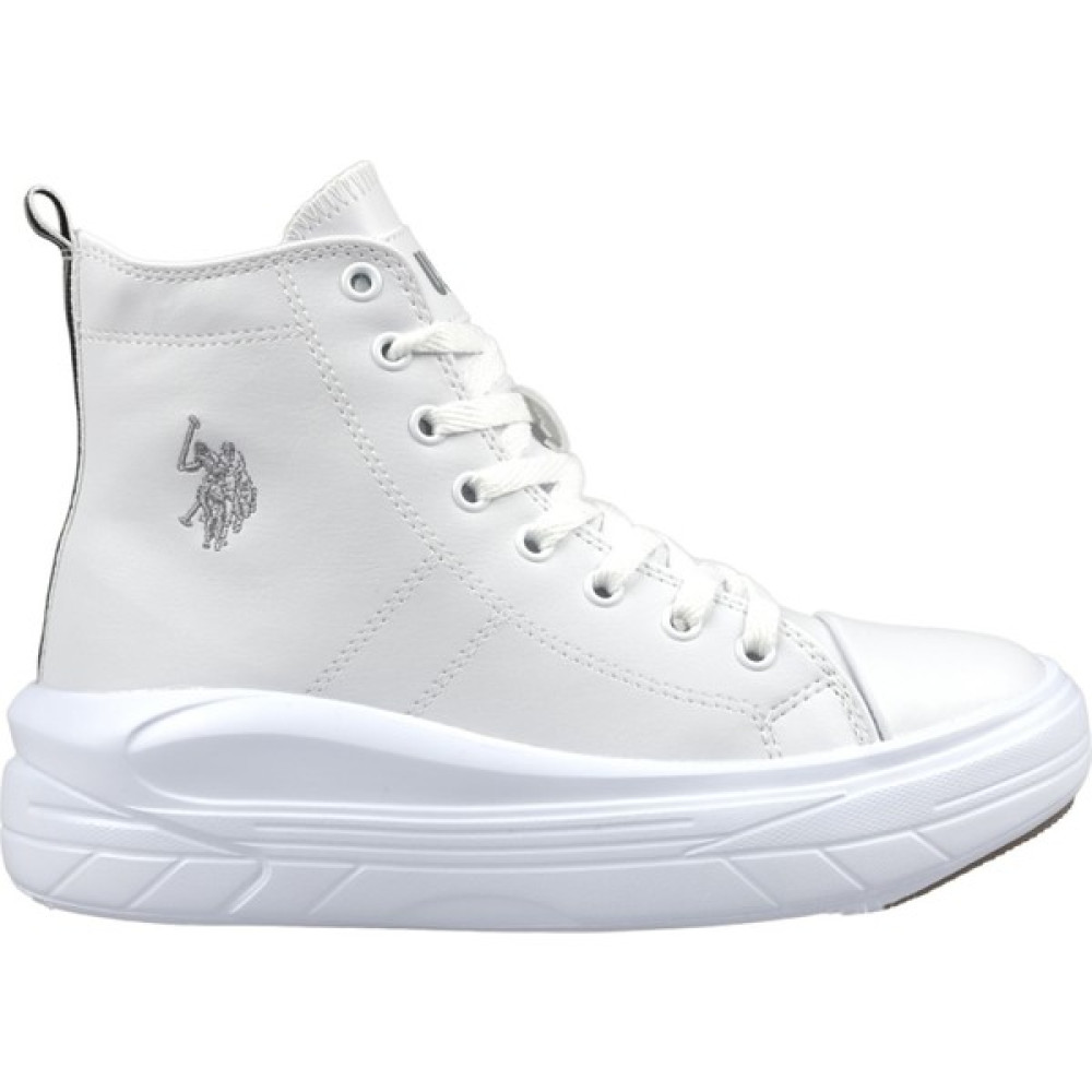 U.S. Polo Assn. Clementine Pu Kadın Beyaz Bilekli Sneaker Kadın Günlük Ayakkabıları Fiyatı