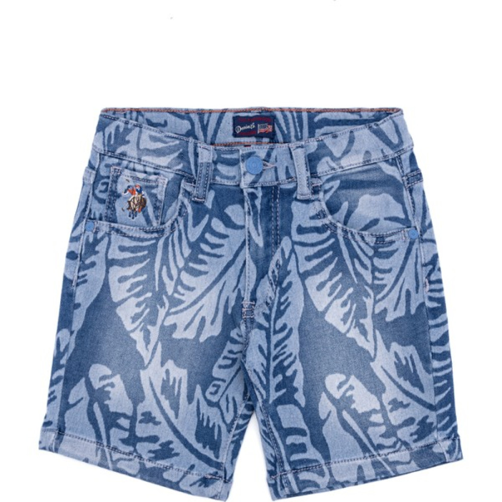 U.S. Polo Assn. Erkek Çocuk Mavi Jean Şort 50249644-DN0022 Erkek Çocuk Capri / Kapri Fiyatı